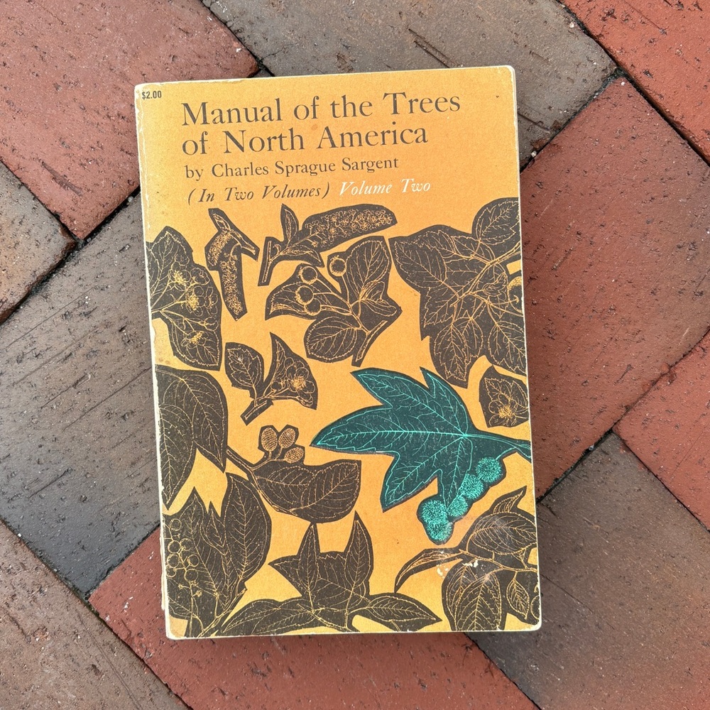 1961 Manual of the Trees of North America Vol II Arborist Botanist Forestry Tree